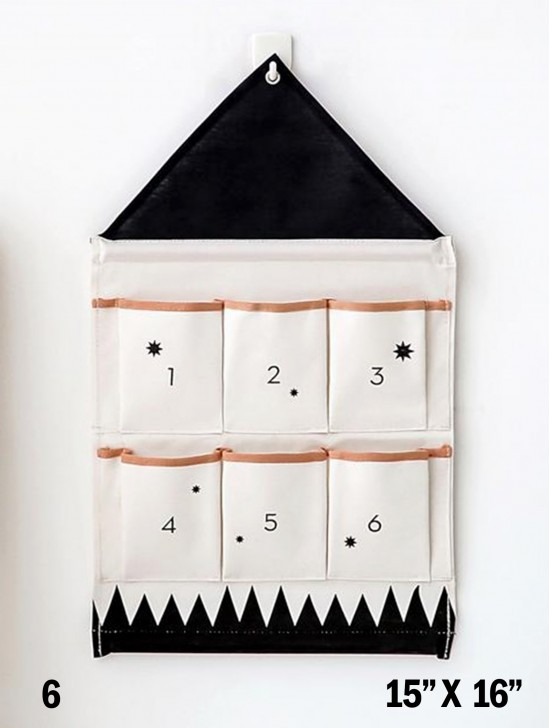 6 Pocket Organizer Storage Rack